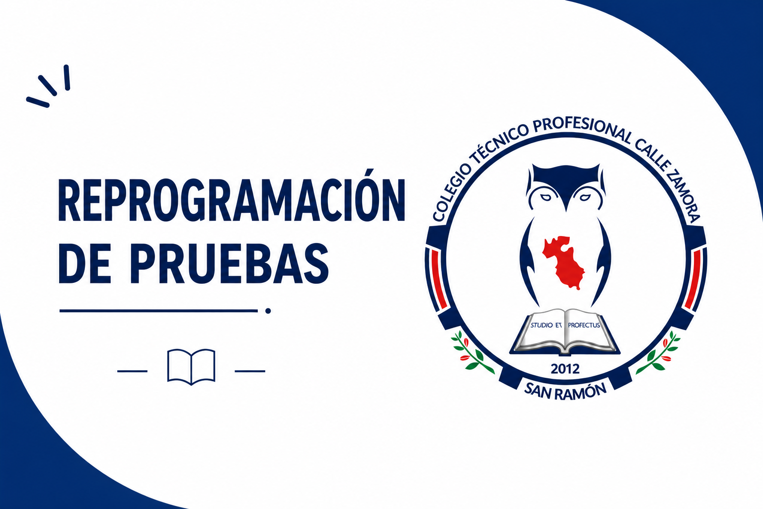 Reprogramación de Pruebas